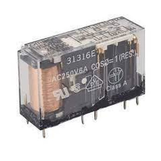 Relé Industrial 6A 24Vdc com Terminal DPST-NC   DPST-NC G7SA2A2B24DC