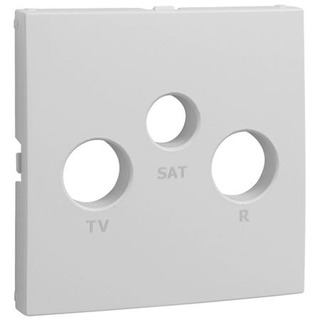 Disco Para Tomada R/ TV-SAT Branco Eclipse 510701