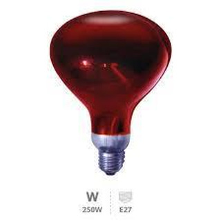 Lampada de Aqueciemnto 250W E27 Infravermelho 200602001