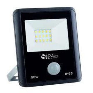 Projetor Led com Sensor 50W 4500Lm 120º 6000K IP65 Negro 565001SCW