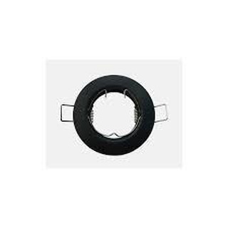 Aro Fixo Redondo para Furo 75mm IP65 Preto RNGARF2622