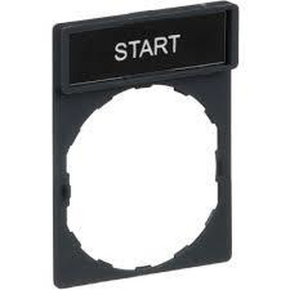 Porta Etiqueta para Furo 22mm START ZBY2303