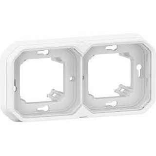 PLX-COMP Espelho Duplo Horizontal/ Vertical IP55 Branco 069694L