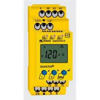 Controlador Permanente de Isolamento IsoRW425-D4W-4 CPI Digital AC/ DC Display LCD com Medidas B71037000W